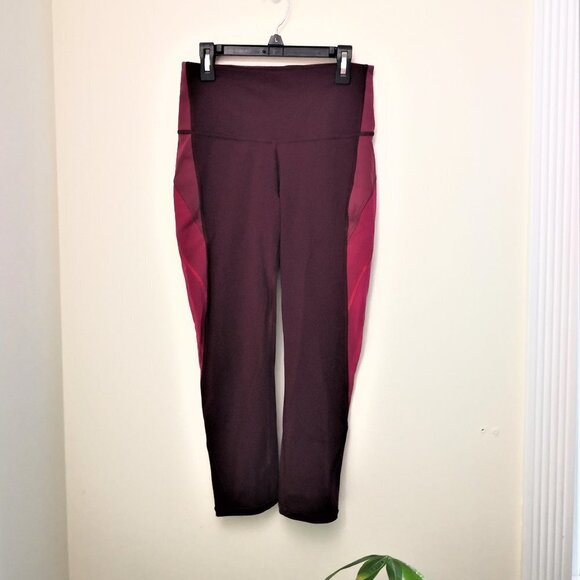 lululemon High-Rise Crop 21"  Plum Size  6 - Picture 1 of 7